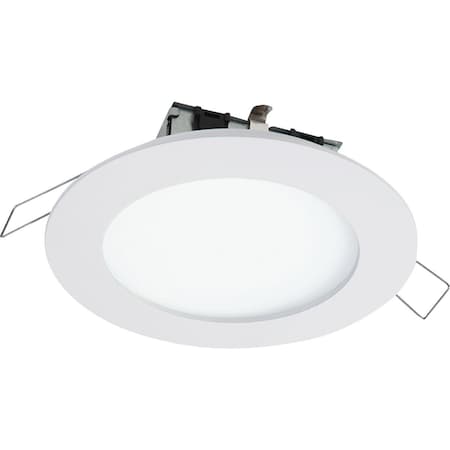 Halo 6 In. Retrofit IC/Non-IC Rated White LED Spring Clip Recessed Light Kit SMD6R6930WHDM